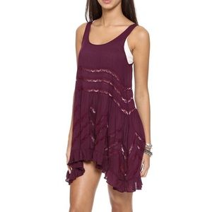 Maroon Free People Dress/Tunic